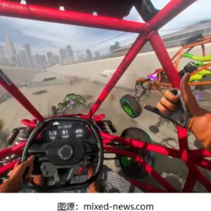 VR竞速游戏《EXOcars》恢复触觉方向盘支持