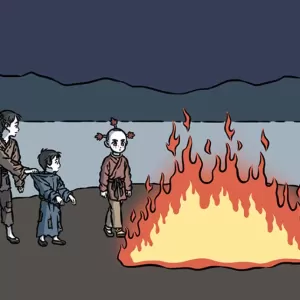 非人哉：红孩儿再放三昧真火，更多流浪小孩聚集，观音目的达到